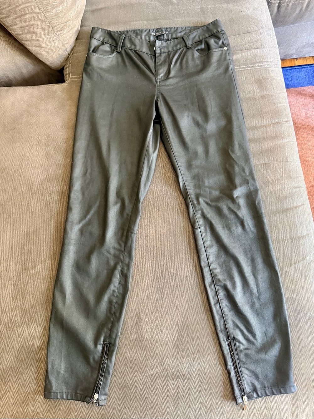 Armani Exchange Coated Skinny Jeans
